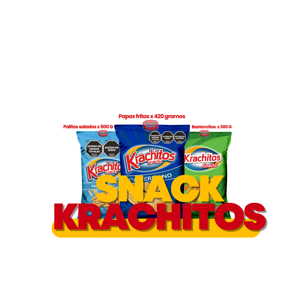 Promo Krachitos x 3